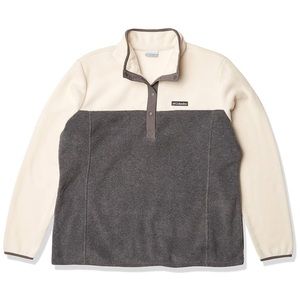 Columbia Women's Half Snap Pullover Plus Size